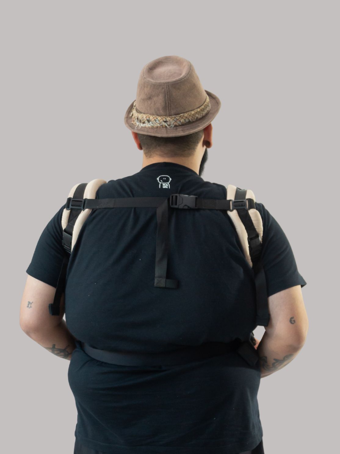 Mochila Evolutiva Ergonômica para Bebê Areia